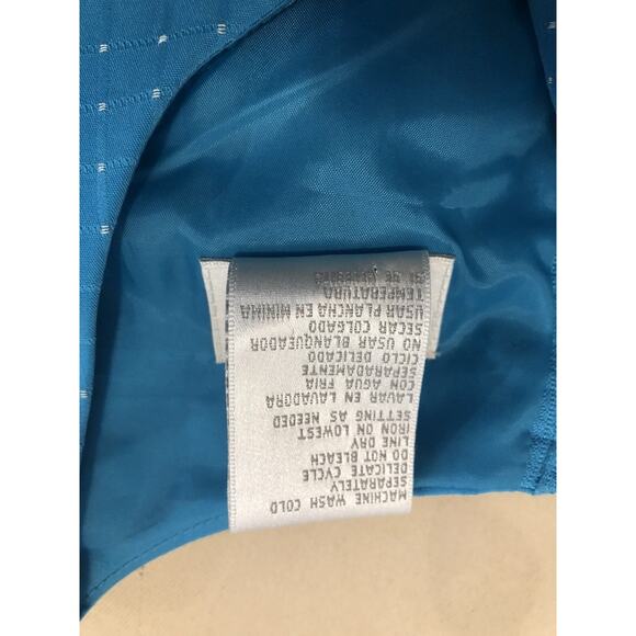 Milla Denim Blue Dress SM Long Sleeve Open Front Snap Button Pocket Minimalist - Picture 8 of 10